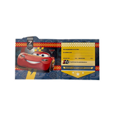 TARJETA DE INVITACION CARS X6